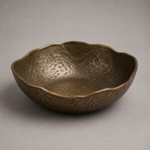 Caldera Cast Bronze Decorative Bowl
