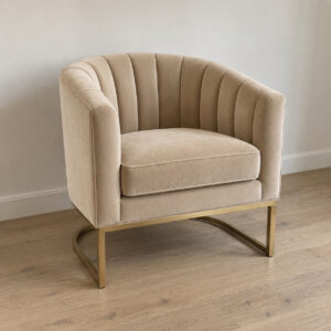 Aurelia Velvet Accent Chair