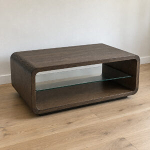 Valen Smoked Oak Veneer Coffee Table