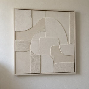 Tivoli Framed Gesso Wall Panel
